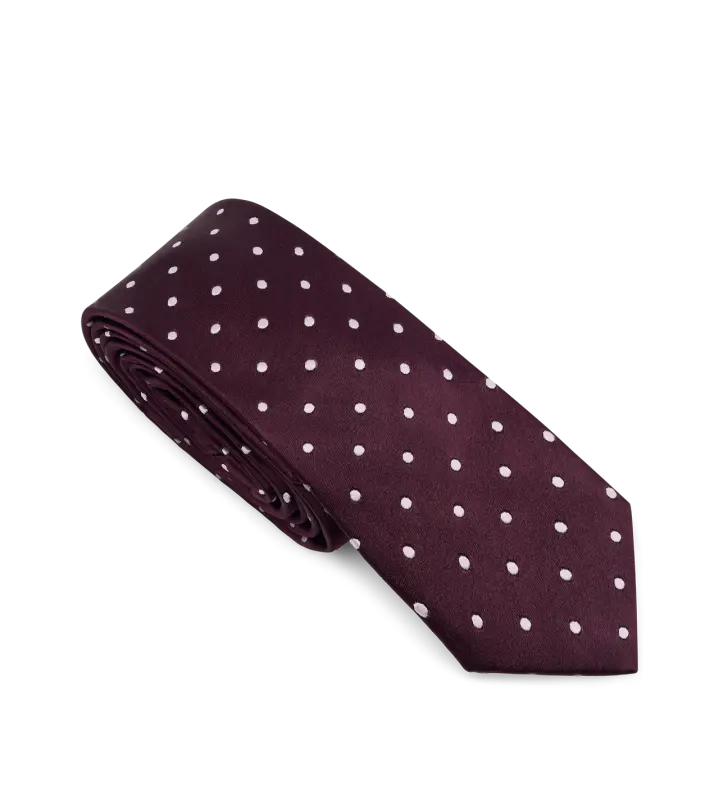 SATIN POLKA DOT TIE online